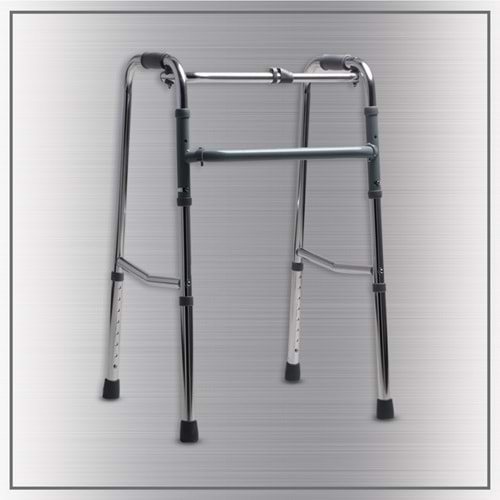 Case Lüx Alüminyum Kromajlı Hareketli Walker
