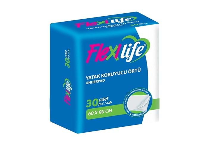 Flexi Life Yatak Koruyucu 60x90 30 Adet