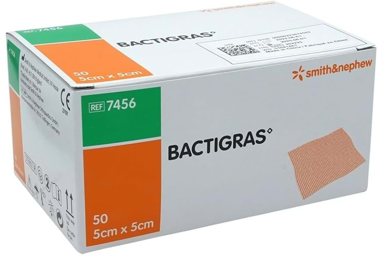 Bactigras Yara Örtüsü 5X5 Cm Ref: 7456