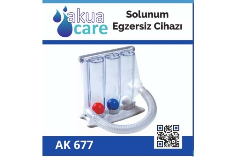 Akuacare Solunum Egzersiz Cihazı (Triflo) Kutulu