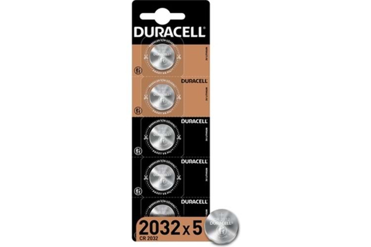 Duracell 2032 Pil (5 Adet)