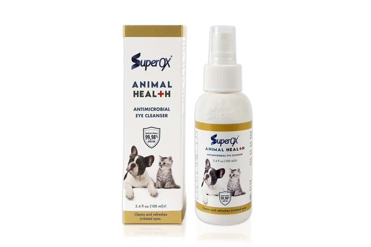 Superox Animal Health Evcil Hayvan Göz Çevresi Bakım Solüsyonu 100 Ml