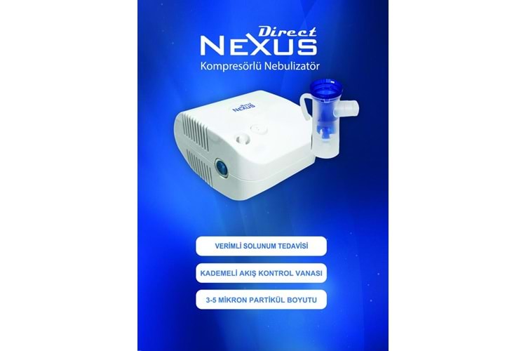 Nexus Kompresörlü Nebulizatör