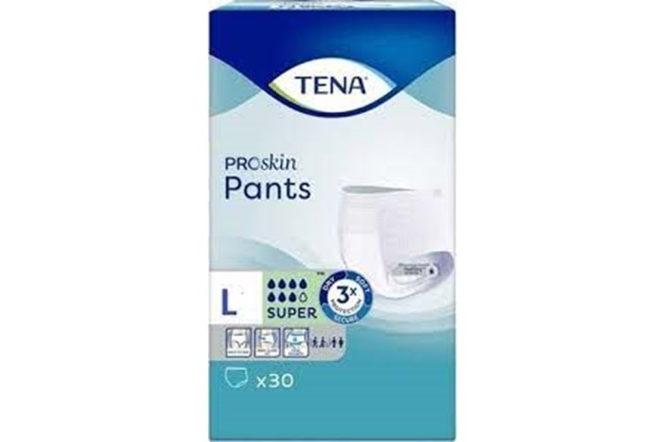 Tena Proskin Pants Super Külot 30 Adet Large (7 Damla)