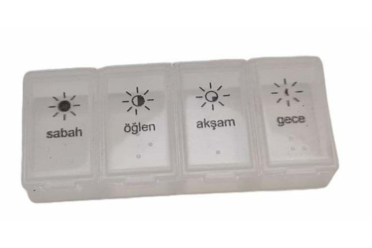 Tak Günlük İlaç Saklama Kutusu