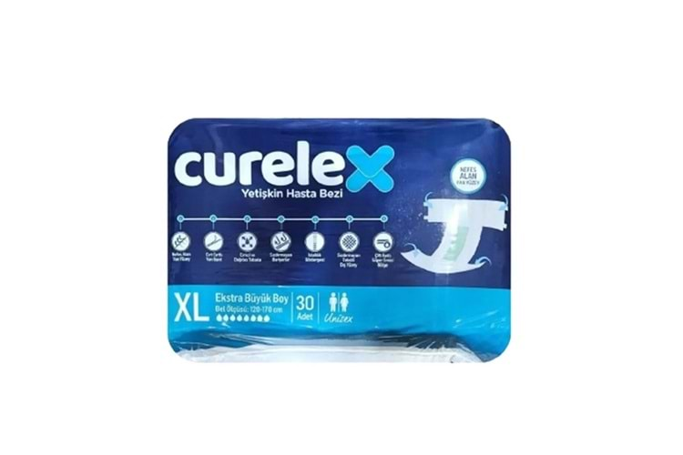 Curelex Bağlamalı 30 Adet XLarge