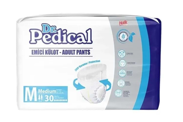 Dr. Pedical Hasta Bezi Külot Medium 30 Adet