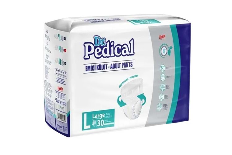 Dr. Pedical Hasta Bezi Külot Large 30 Adet