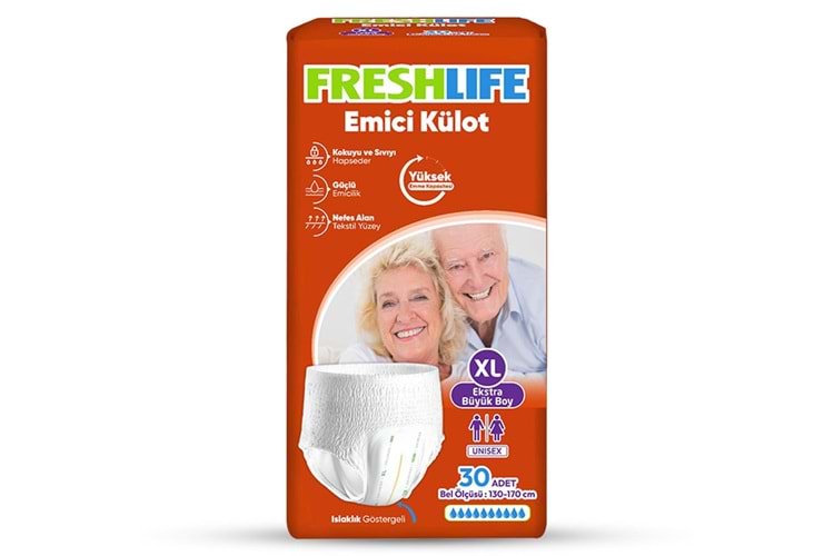 Freshlife Hasta Bezi Külot 30 Adet XLarge