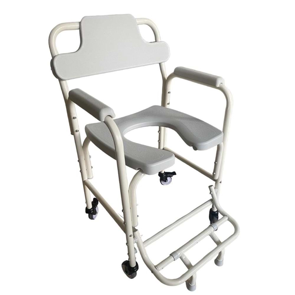 Case Tekerlekli Alüminyum Tuvalet Yükseltici