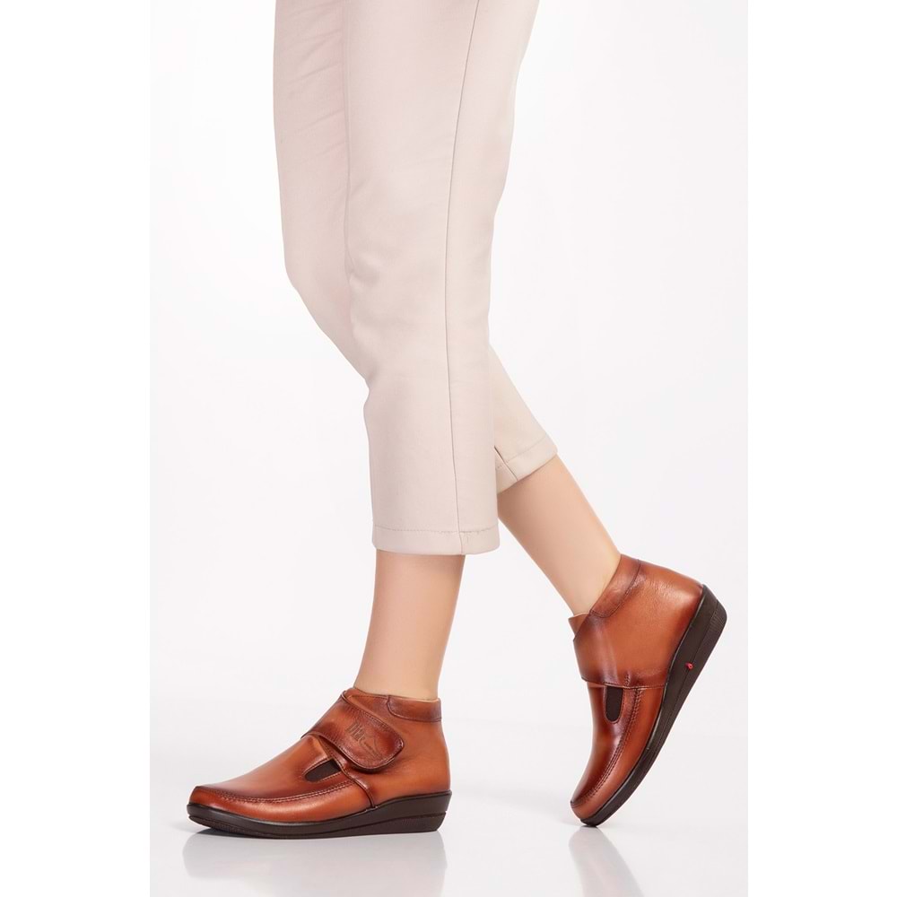 Dia Comfort Ortopedik Sadie Diyabetik Bayan Bot - Taba - 38