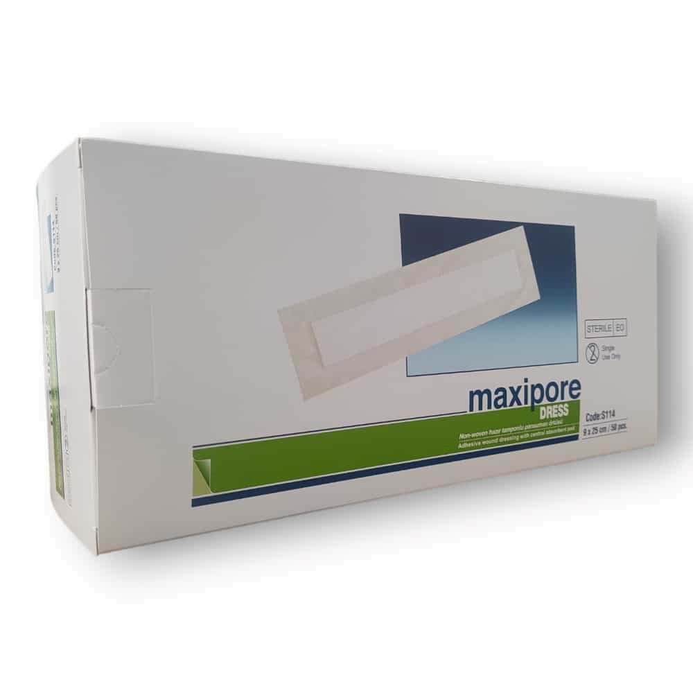 Maxipore Non-woven Yara Örtüsü 9cmX25cm