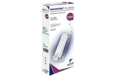 Maxipore Pedli Şeffaf Film Örtü 9X25 Cm