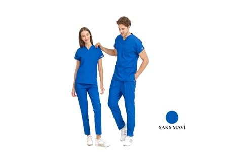 Brl Cerrahi Forma Takım Saks Mavi Medium
