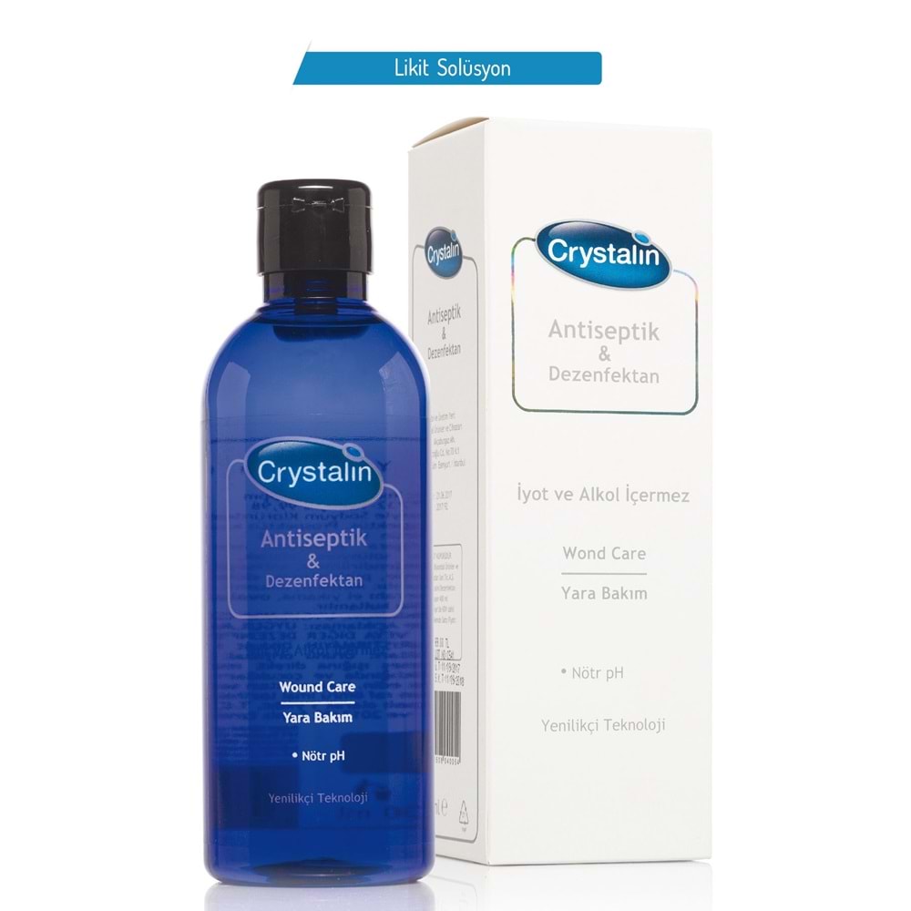 Crystalin Antiseptik&Dezenfektan 100 Ml