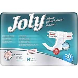 Joly Bağlamalı Hasta Bezi 30 Adet Medium