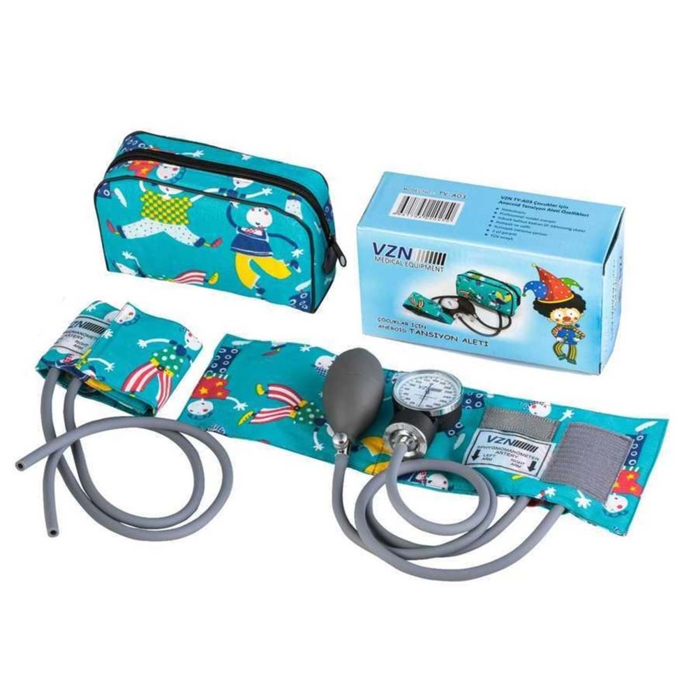 Vzn Pediatrik Mekanik Tansiyon Aleti (Çift Manşonlu) TY-A03