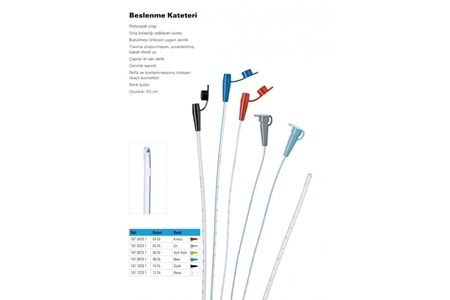 Bıçakçılar Feeding Sonda (Beslenme Sondası) No:10 Siyah