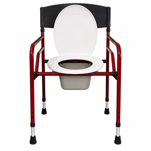 Elegant Plastik Kapaklı Klozet Bordo