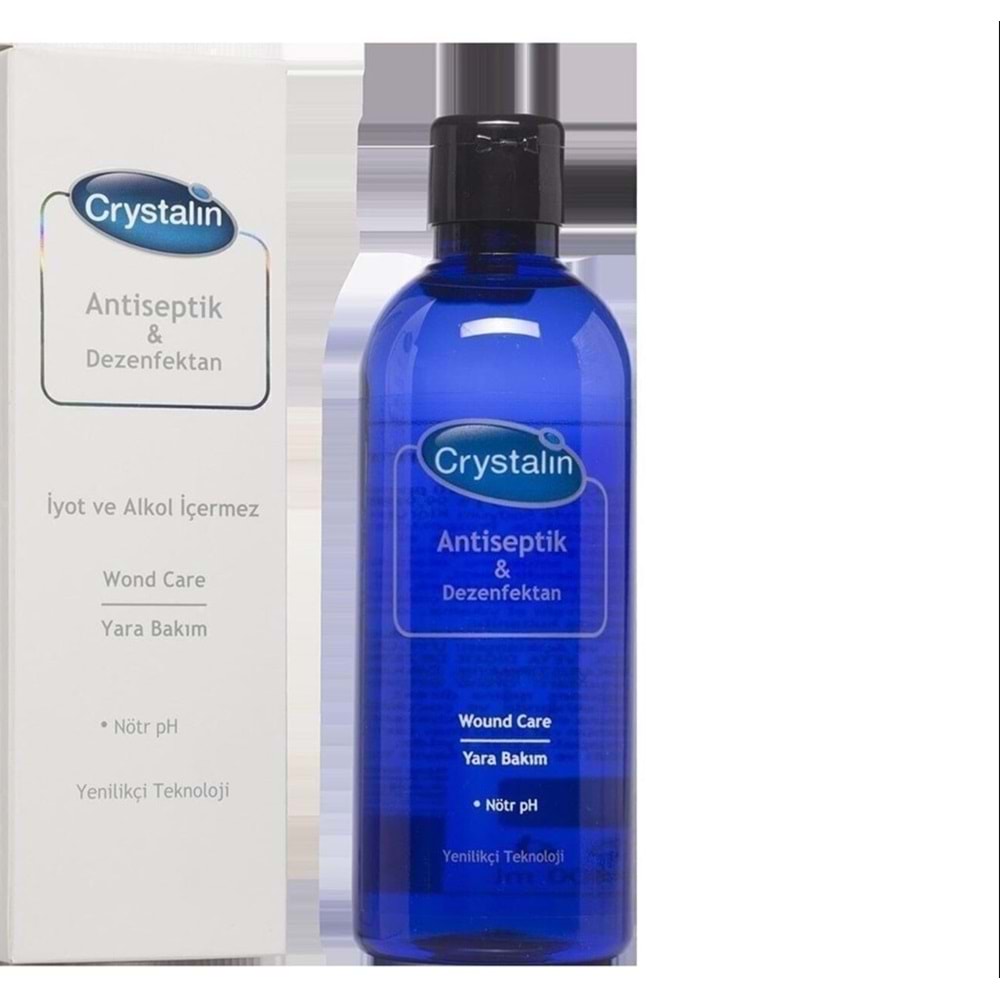 Crystalin Antiseptik&Dezenfektan 250 Ml