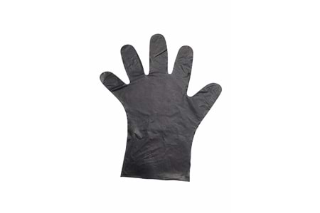 Green Family Hibrit Eldiven 100 Adet - Siyah - S