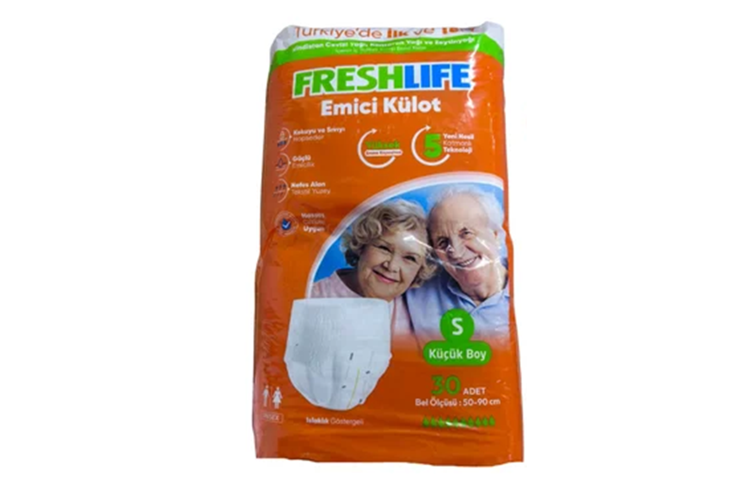 Freshlife Hasta Bezi Külot 30 Adet Small